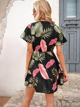 Gemustertes Kleid